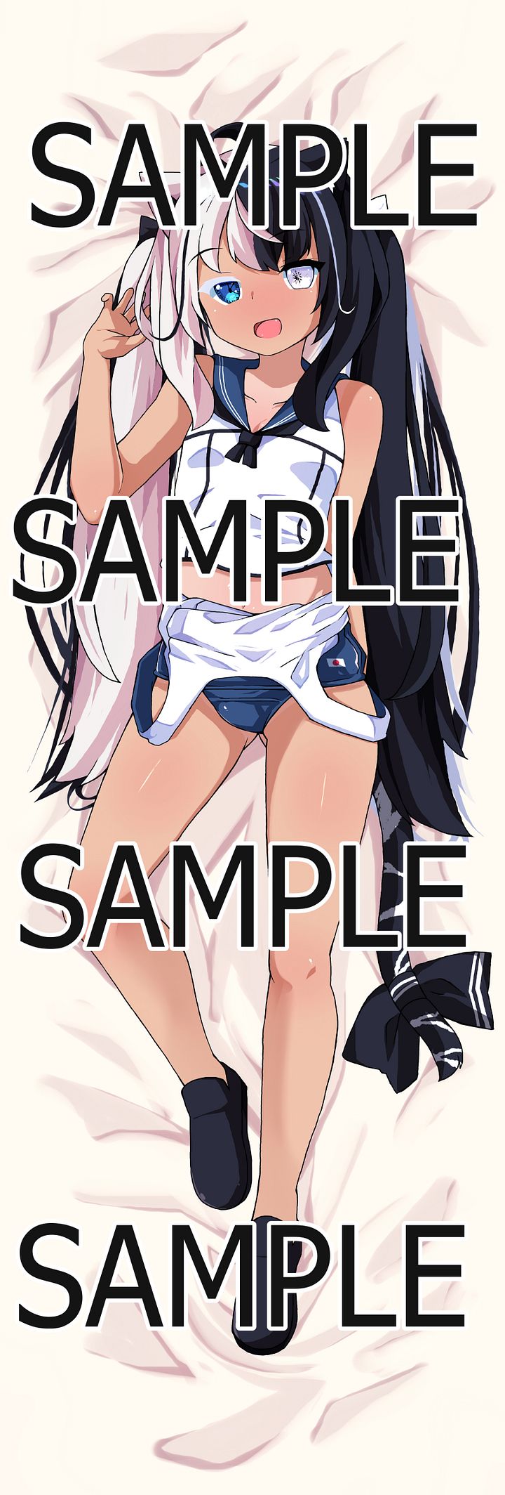 Swimsuit Byakko Body Pillow - Digital Art Front Cover product image (1)