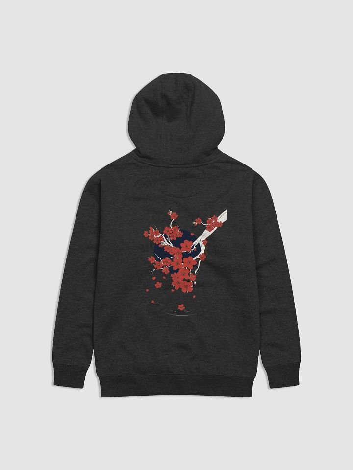 Cherry Blosom Premium Hoodie Black product image (2)