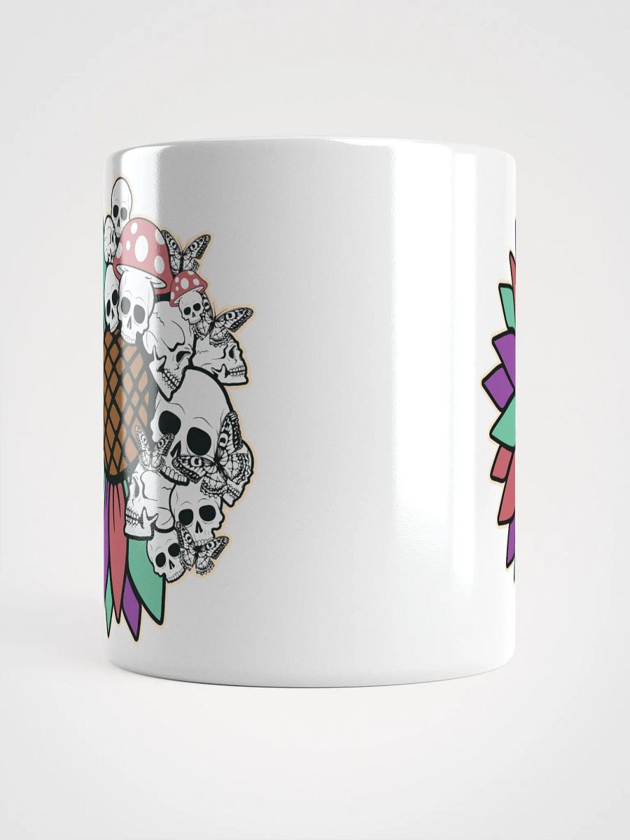 Rainbow Sunflower Skulls Mug product image (5)