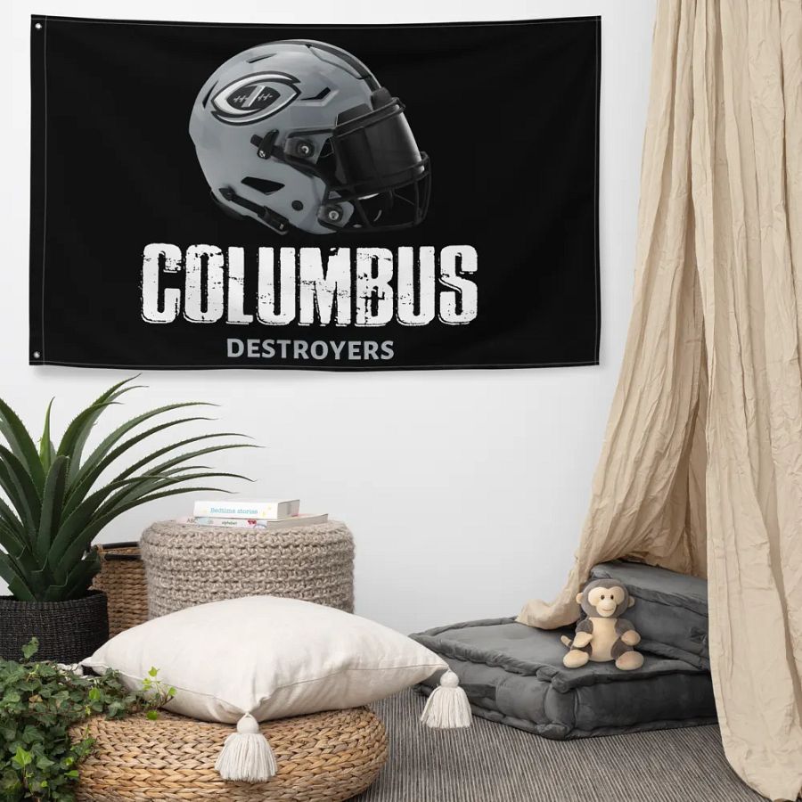 Columbus Destroyers Team Flag product image (5)