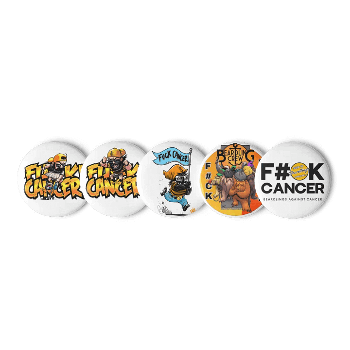 Beardlings Against Cancer - Pin product image (1)