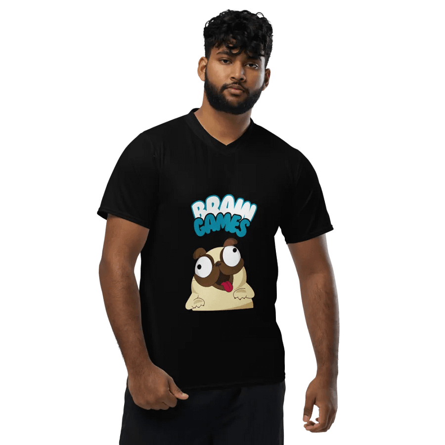 BBB Silly Pug Brain Games All-Over Print Jersey product image (1)