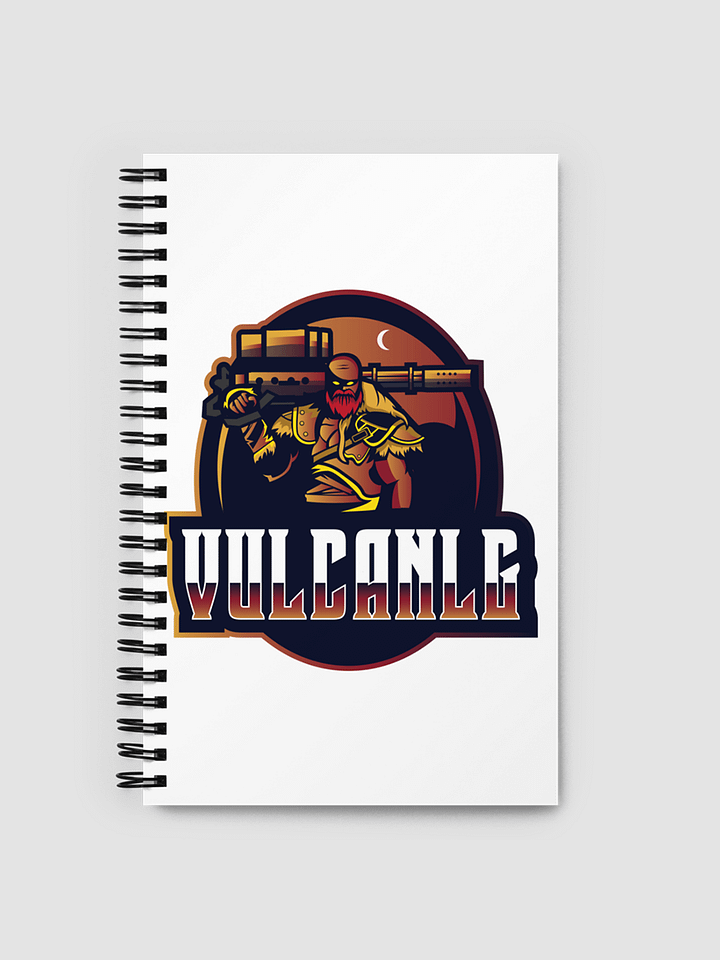 Vulcanlg Logo Spiral Notebook product image (1)