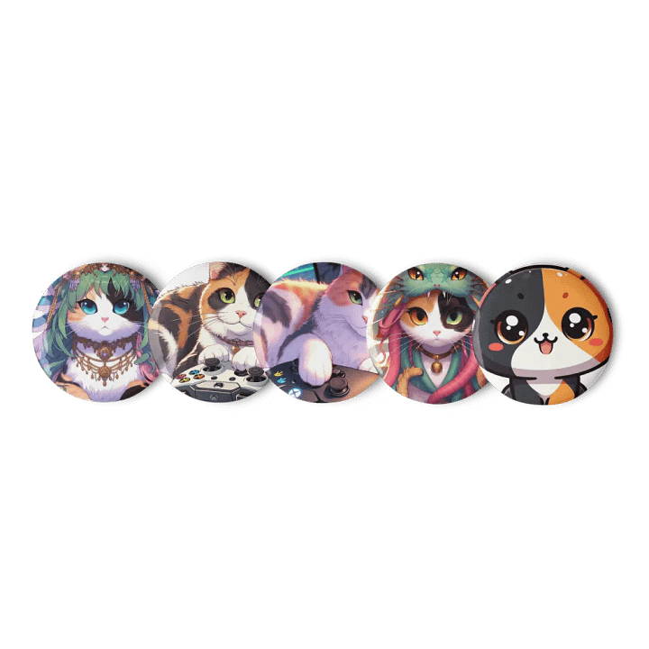 Mythical Feline Enchantment Pin Set product image (2)