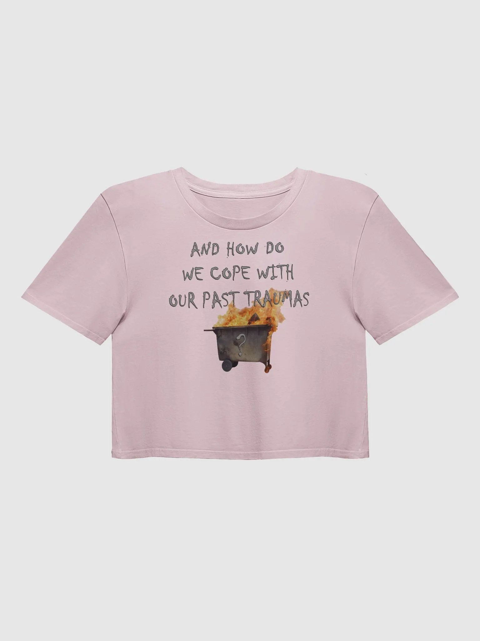Liquor and Dark Humor Crop Top product image (2)