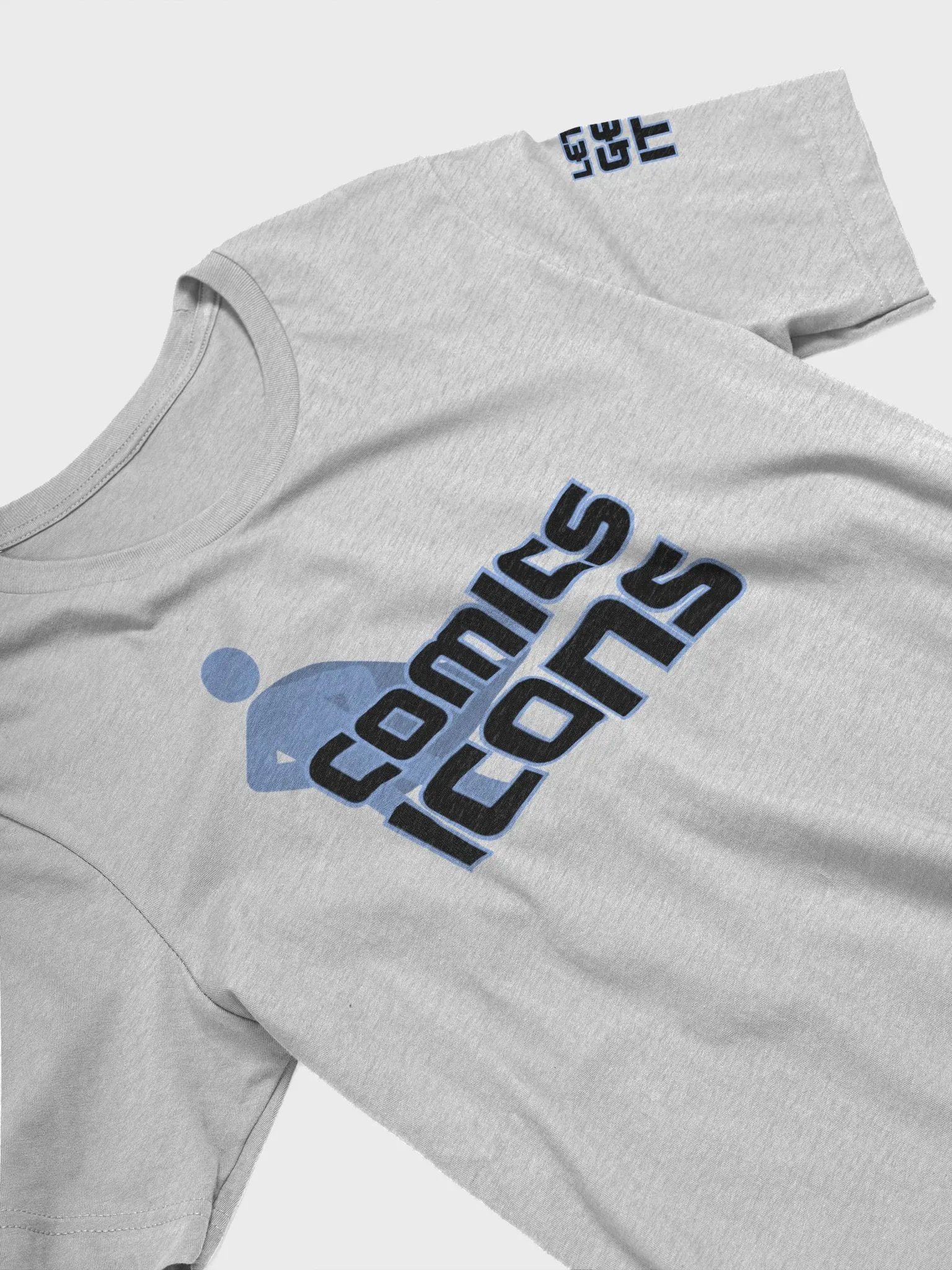 Comics Icons Black On Blue Logo Tee product image (23)