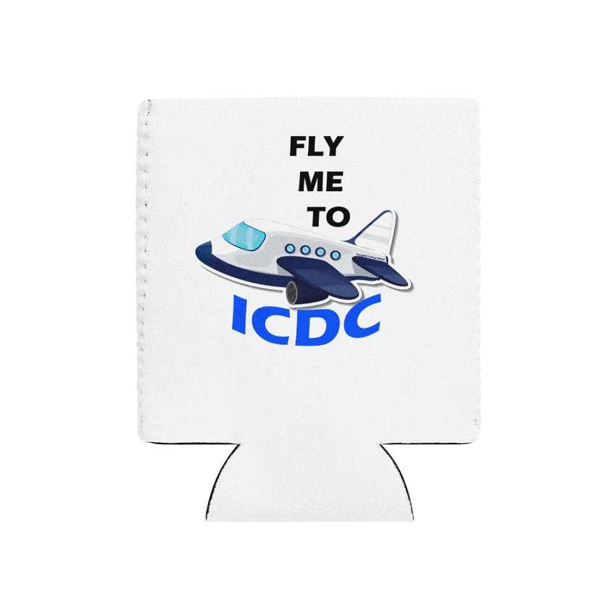 Fly me to ICDC Coozie product image (3)