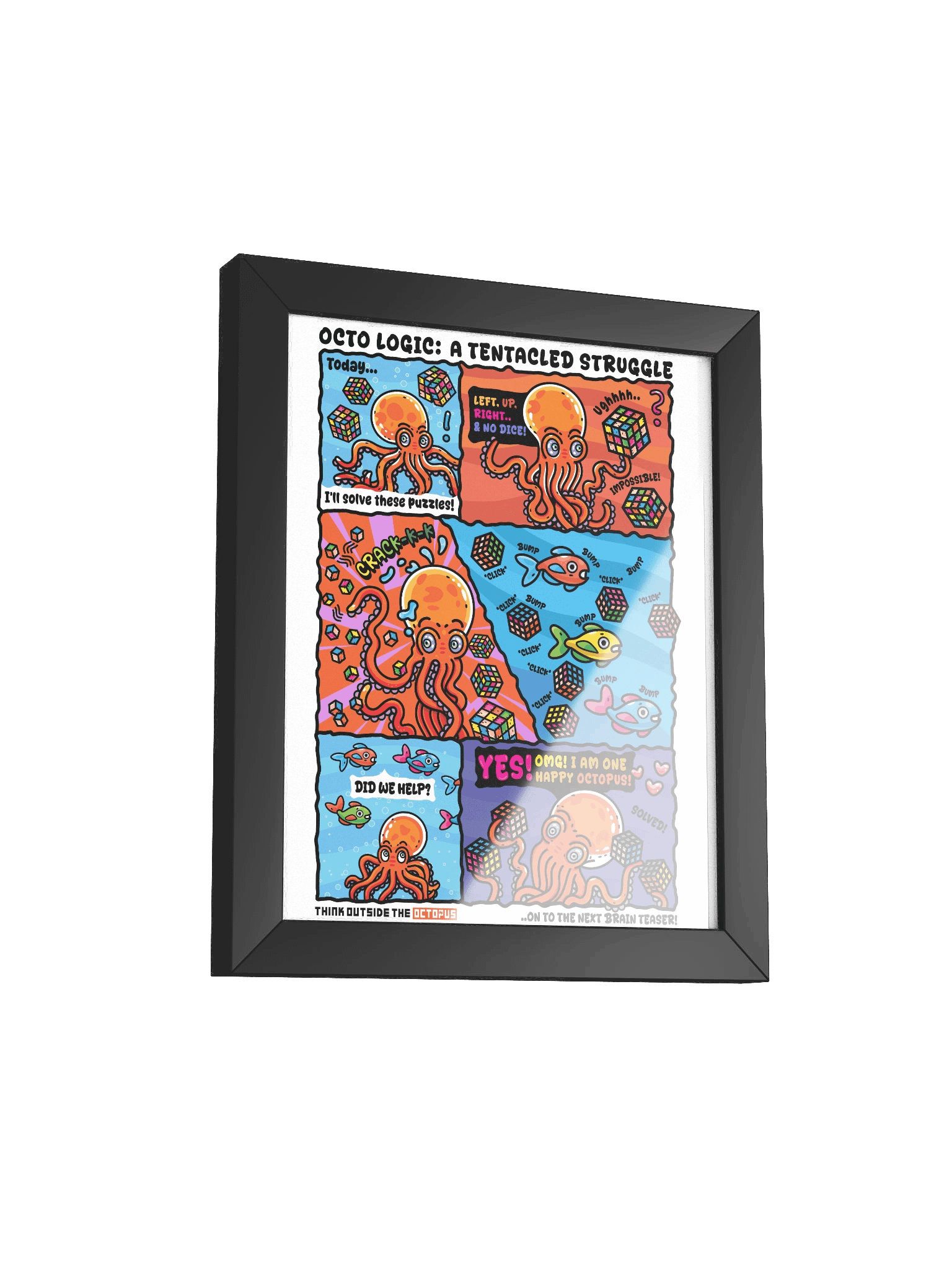 Octo Logic Framed Comic product image (10)