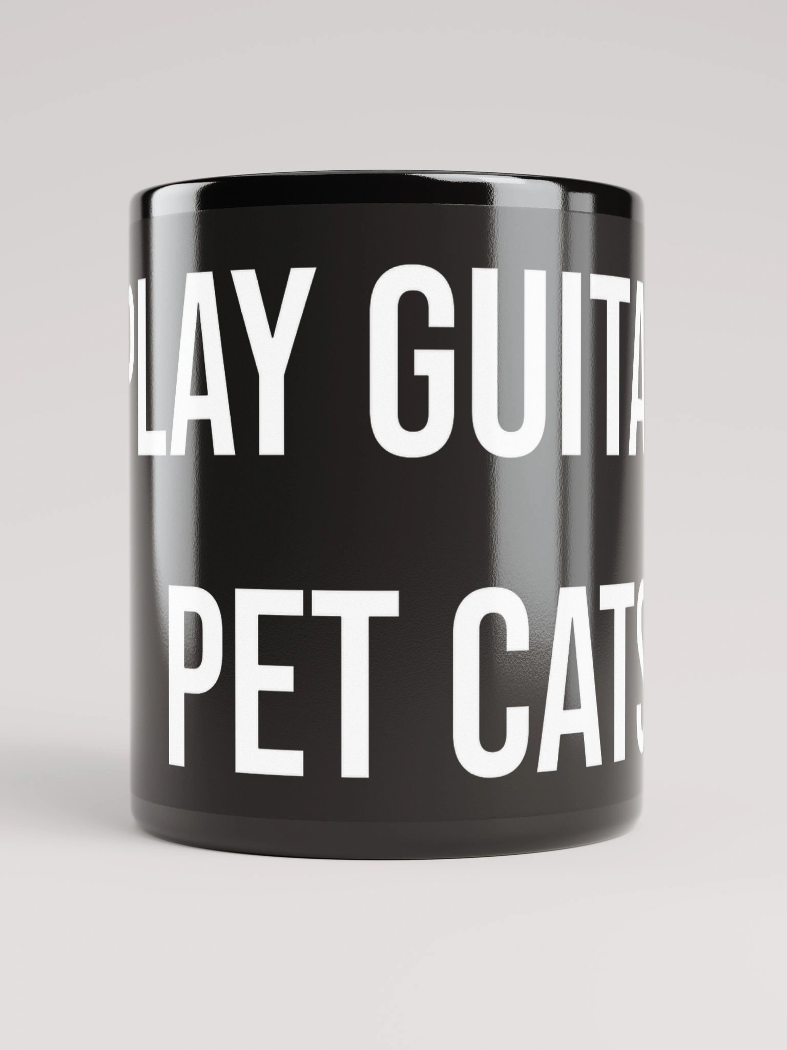 "Play Guitars, Pet Cats" Mug product image (10)