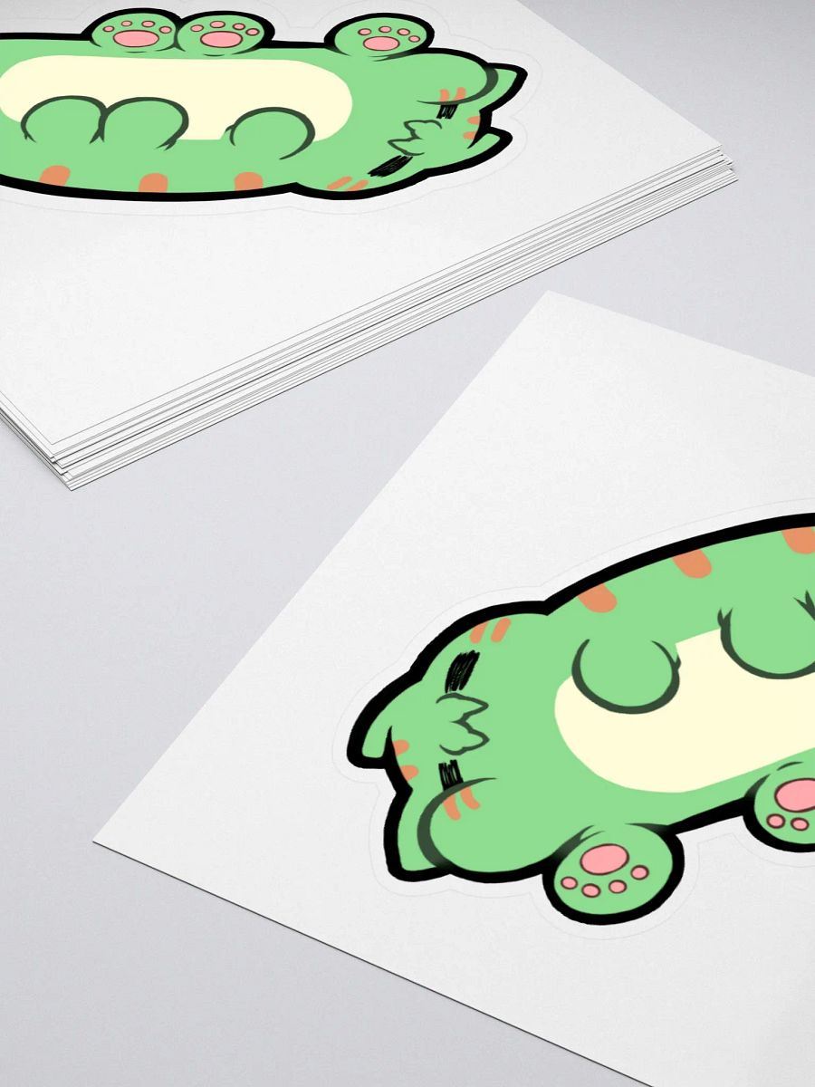 Sleepy CATerpillar Sticker product image (8)