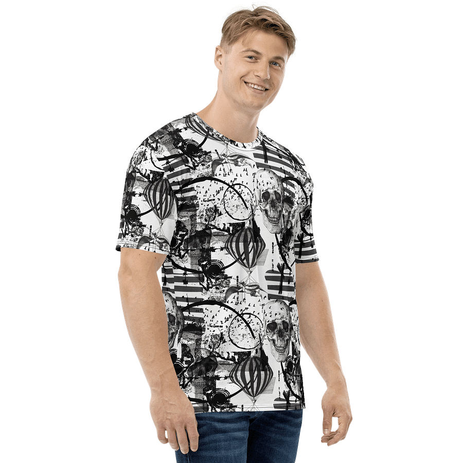 Surreal Collage 'Skullery' Print Tee product image (4)
