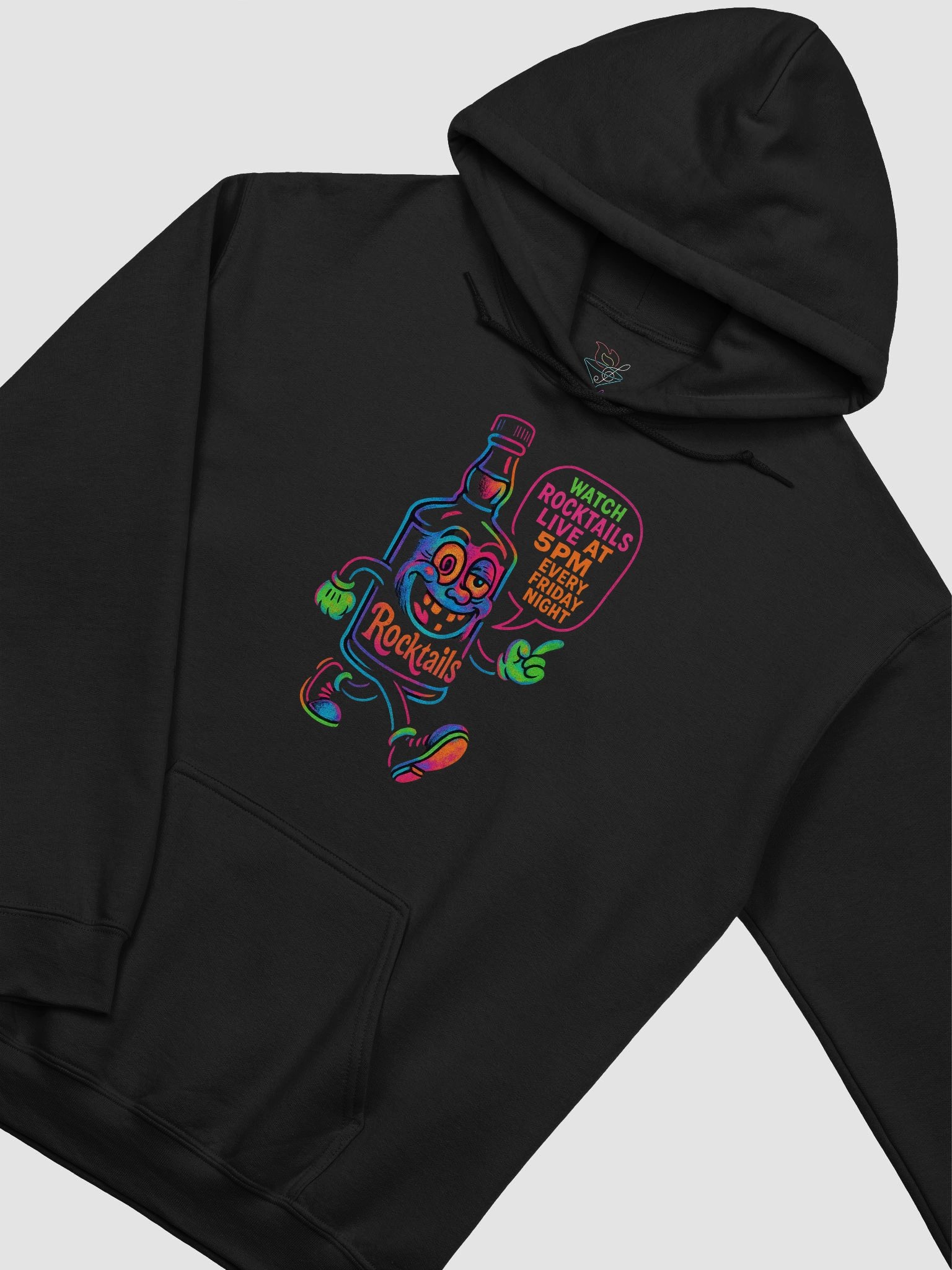 Mr. Bottle "black light" Hoodie product image (2)