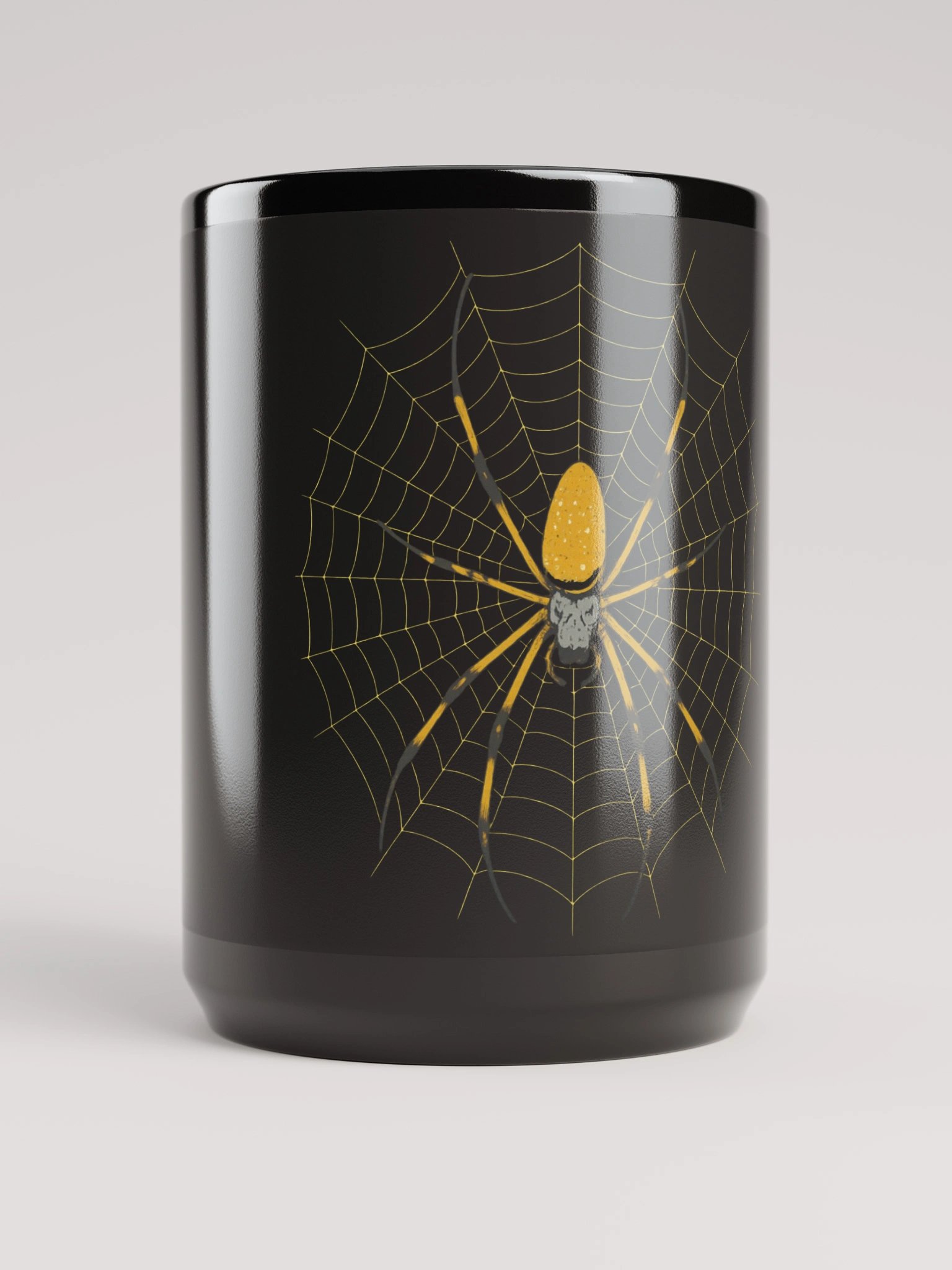 Orb Weaver Black 15oz Mug product image (1)