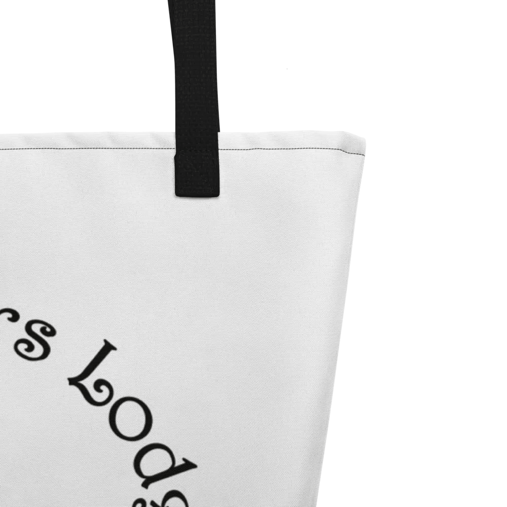Personalized Trappers Lodge Shopping Tote - Template product image (3)