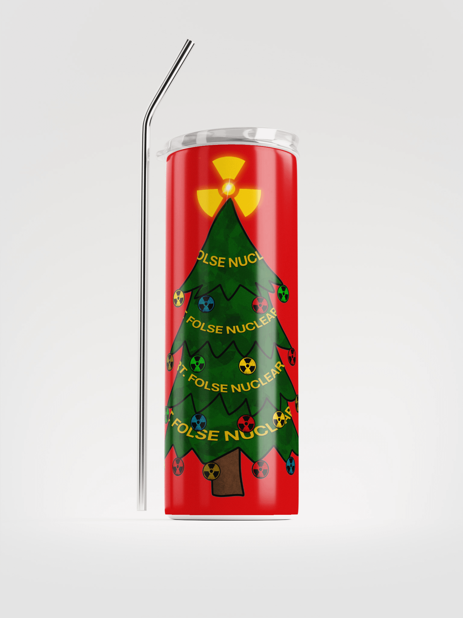 Nuclear Christmas Tree Tumbler product image (1)