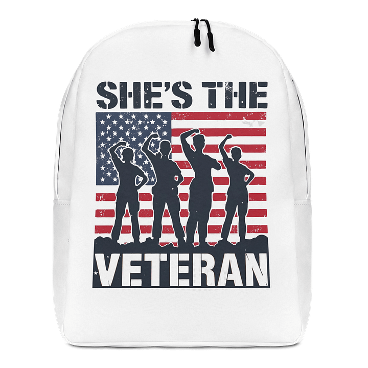 She’s The Veteran Backpack product image (1)