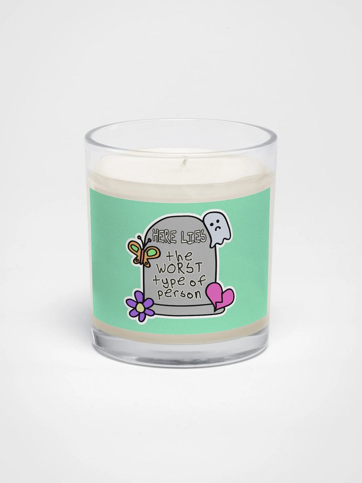 "Worst Type of Person" Soy Wax Candle product image (1)