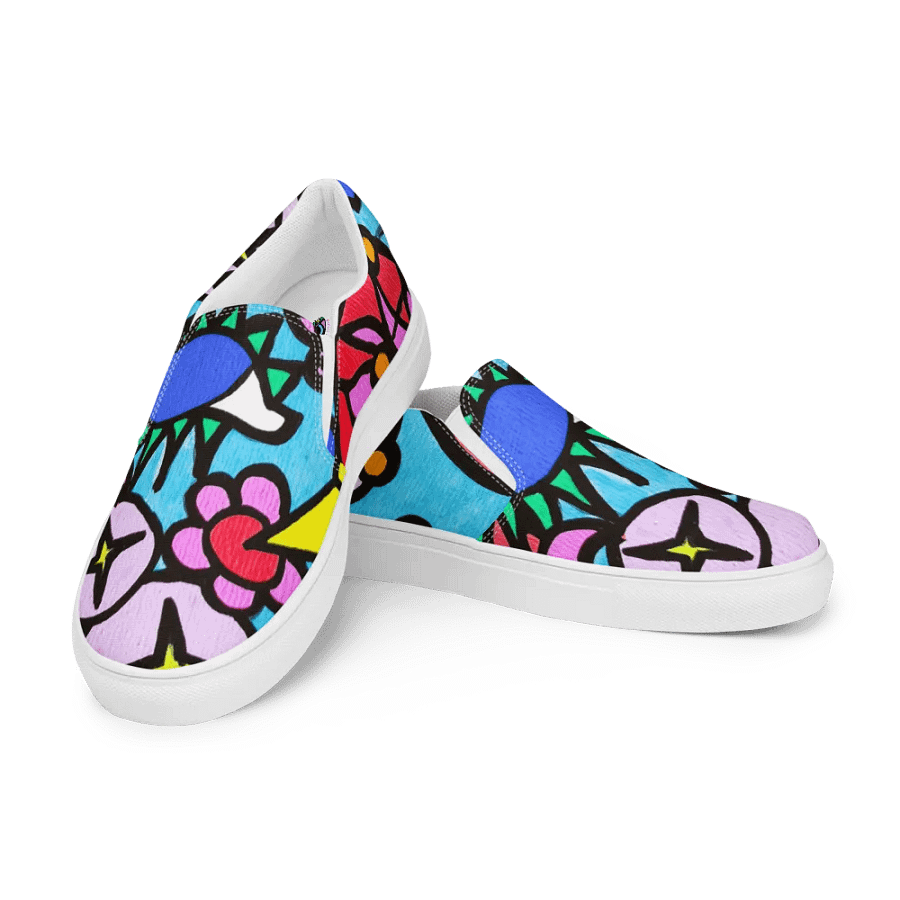 Women's Floral Harmony Slip-Ons product image (4)