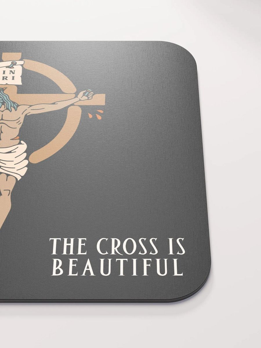 The Cross Is Beautiful Mouse Pad product image (4)