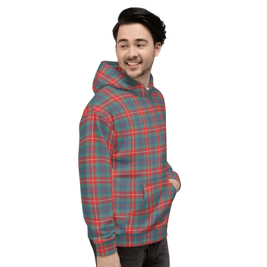 Fraser Ancient Clan Tartan Hoodie product image (5)