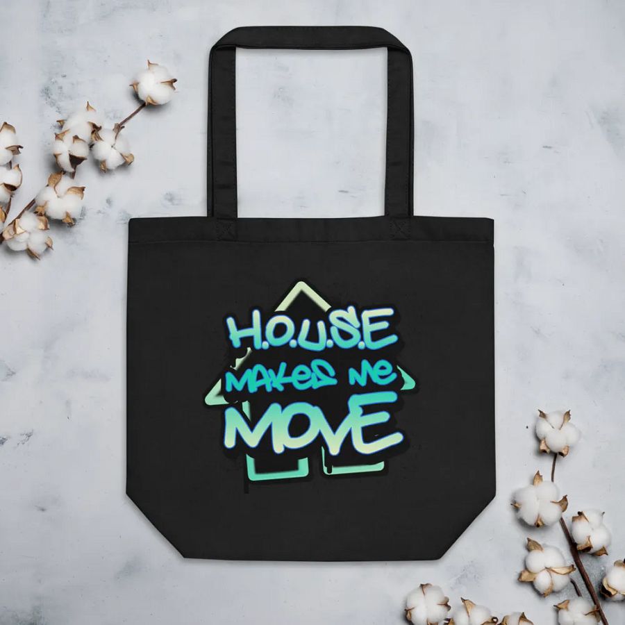 House Makes Me Move (Single-Sided) Tote product image (4)