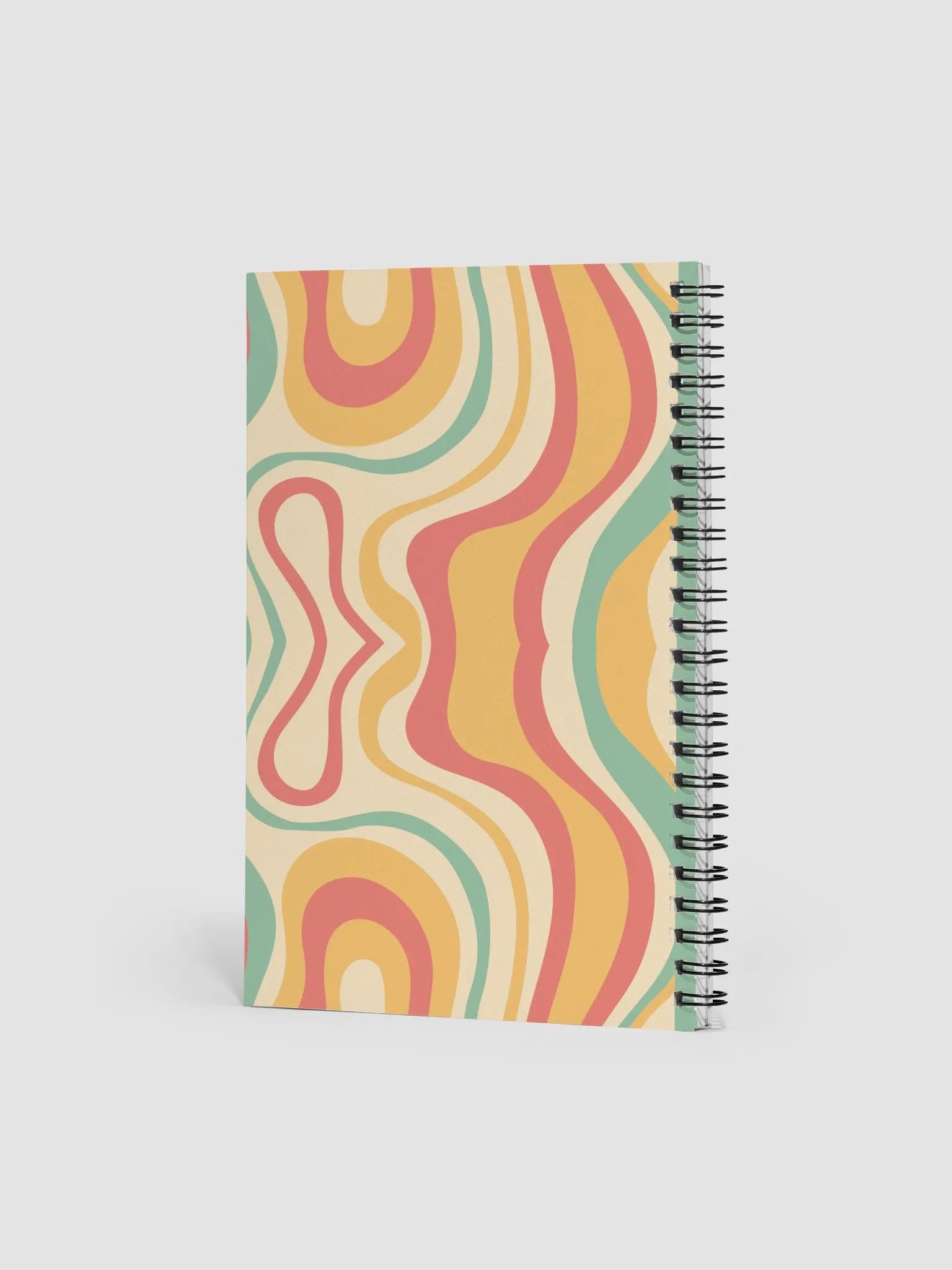 Psychedelic Swirls Spiral Notebook product image (2)