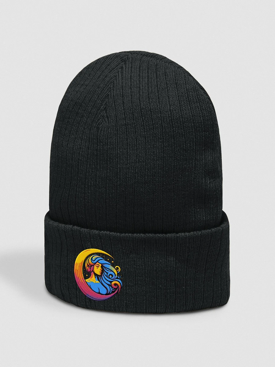Celestial Crescent Moon Beanie product image (2)