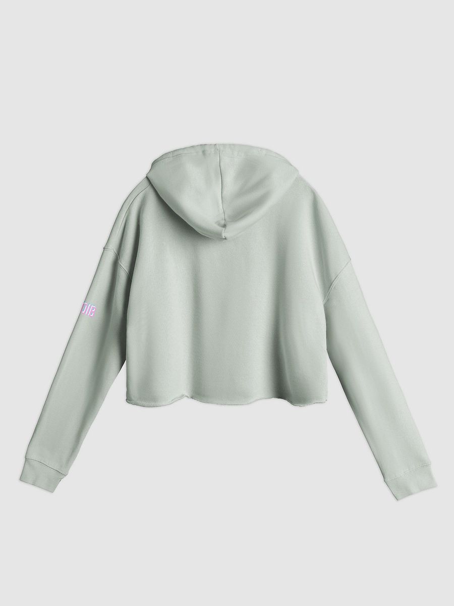 TROIB Cropped Hoodie in pink quote product image (16)