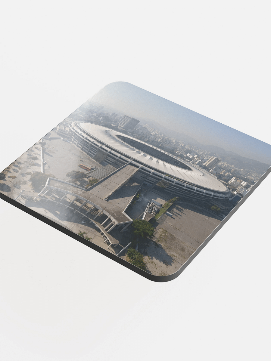 Maracanã – Glossy Cork Coaster /Porta-Copo de Cortiça (EN/BR) product image (4)