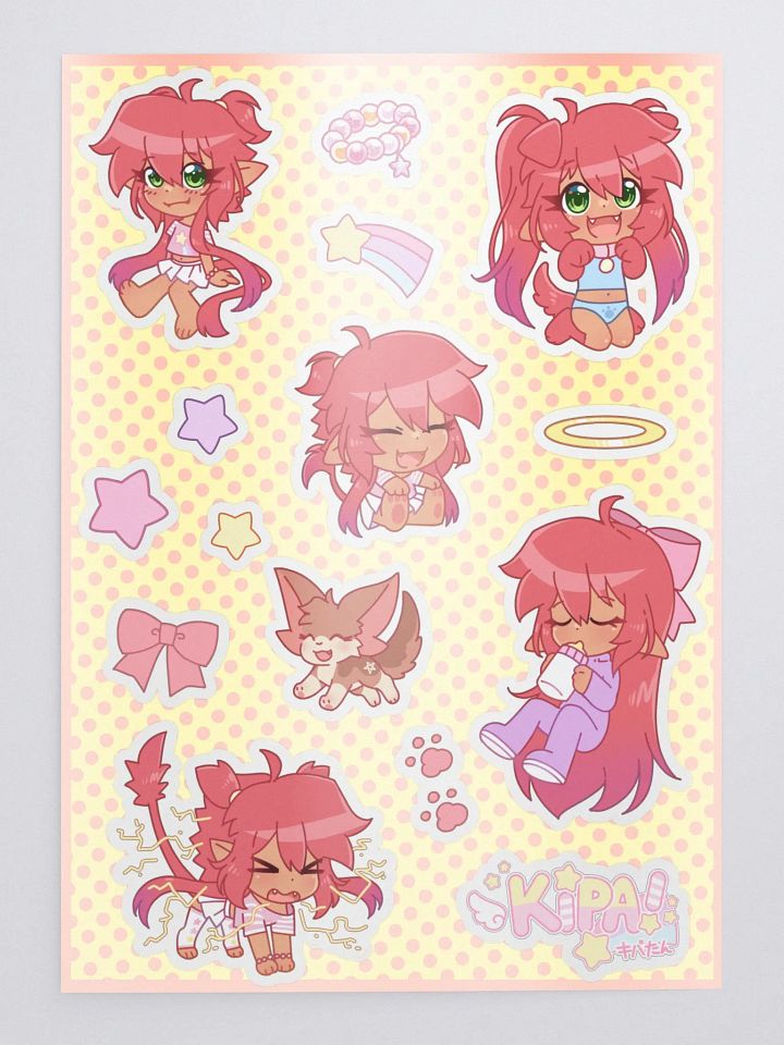 Kippable sticker sheet product image (1)
