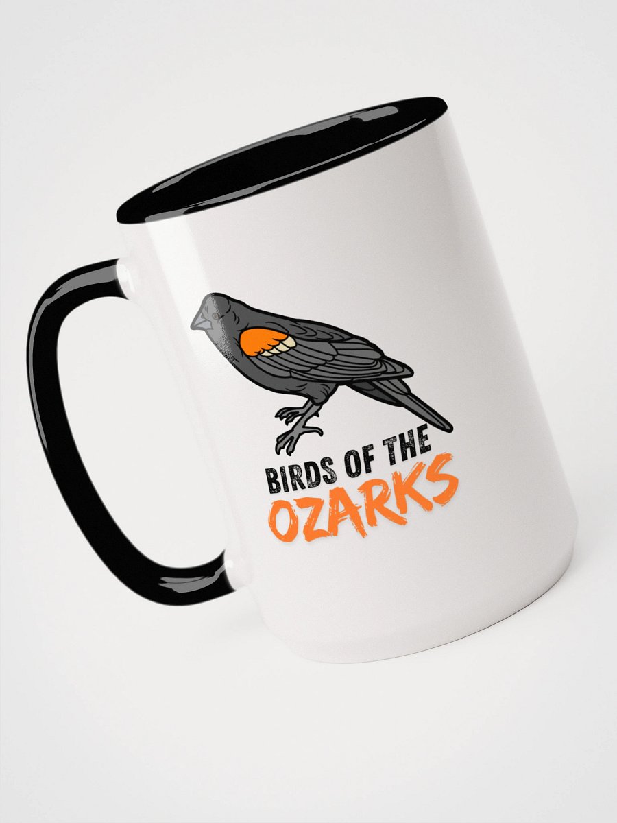 Birds of The Ozarks - Red-winged Blackbird Edition Coffee / Tea Mug product image (4)
