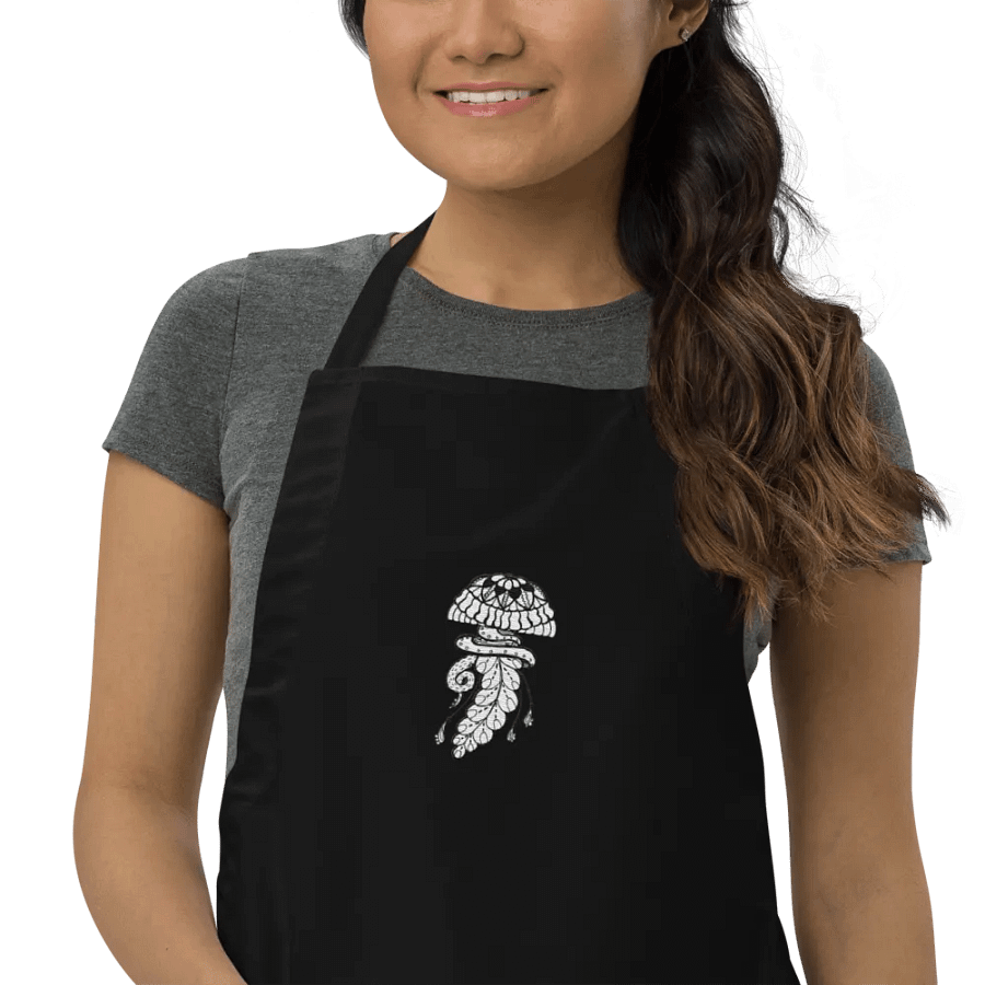 Whimsical Jellyfish Embroidered Apron product image (11)