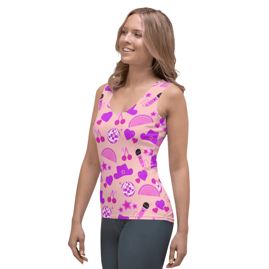 Country Rainbow Disco Vibes Women's Tank Top product image (3)