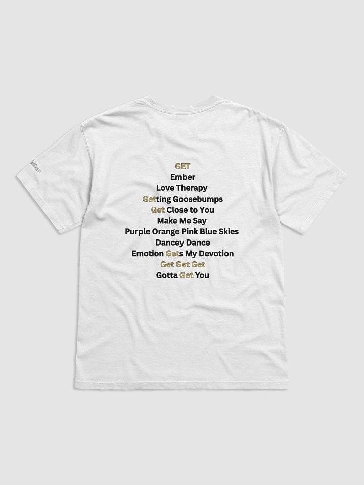 GET Album Tee (white) product image (2)