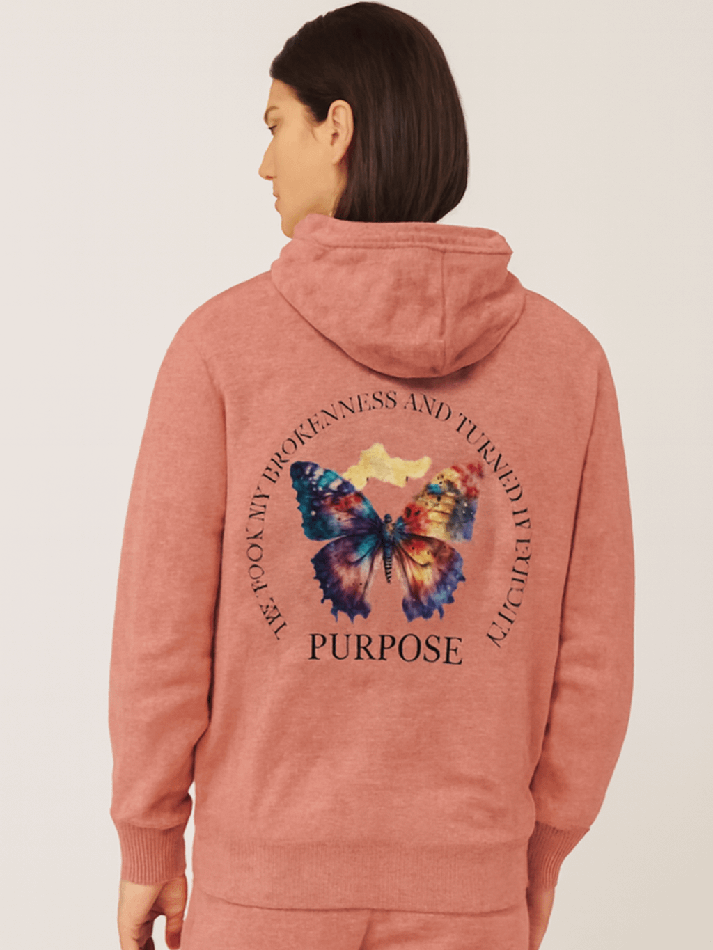 Striking Butterfly Graphic Hoodie product image (1)