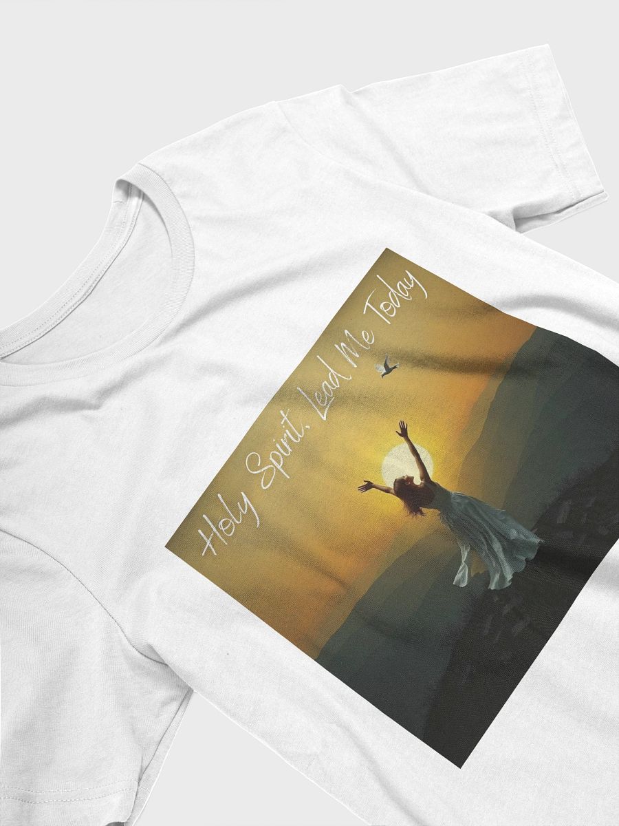 Daily Christian Prayer Shirt | ‘Holy Spirit, Lead Me Today’ Unisex T-Shirt product image (9)