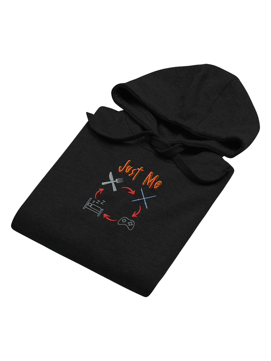 Me Time Loop Embroidered Unisex Premium Hoodie product image (4)
