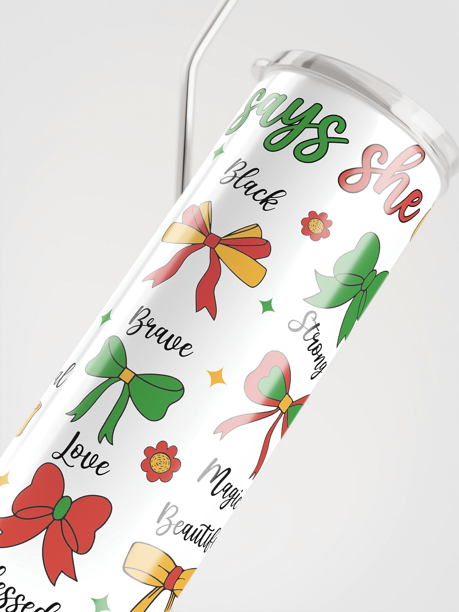 God Says She Is Stainless Steel Tumbler product image (4)