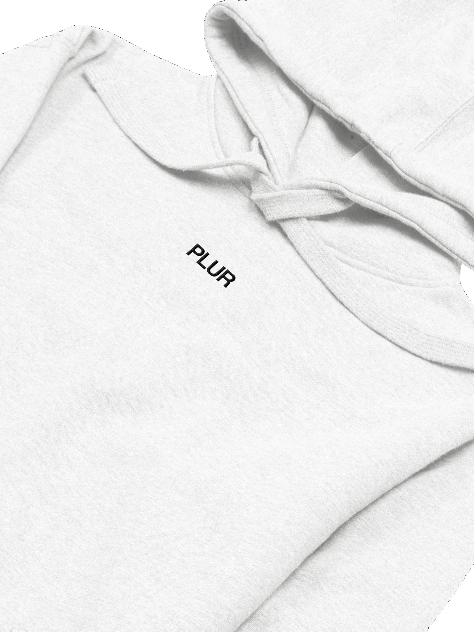 PLUR Hoodie (Limited Edition Stitched White) product image (1)