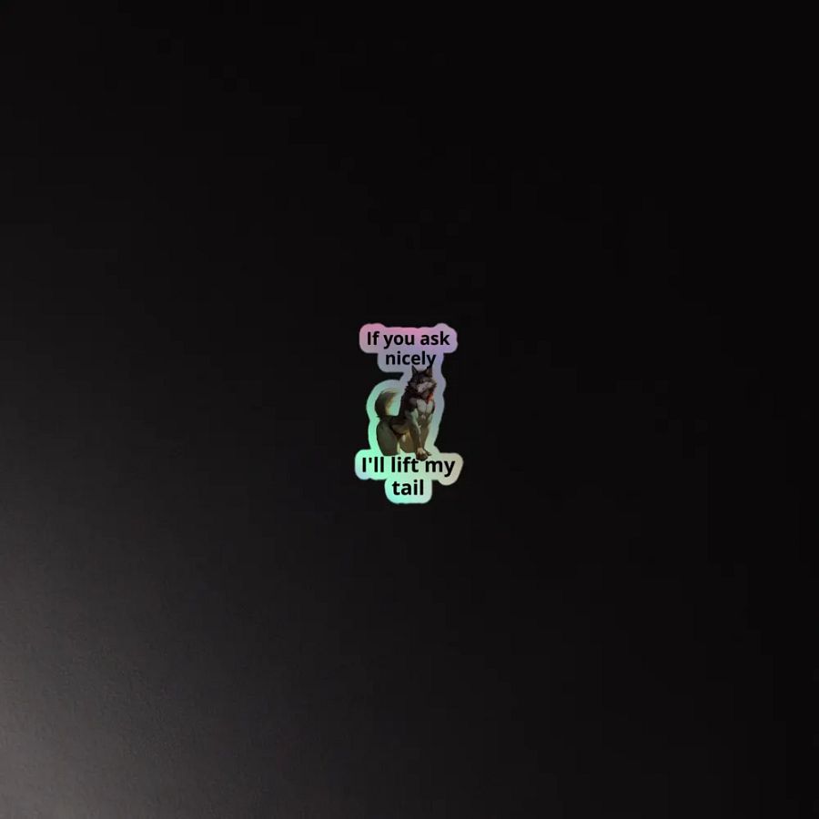 Alpha Wolf Holographic Sticker Pack product image (4)