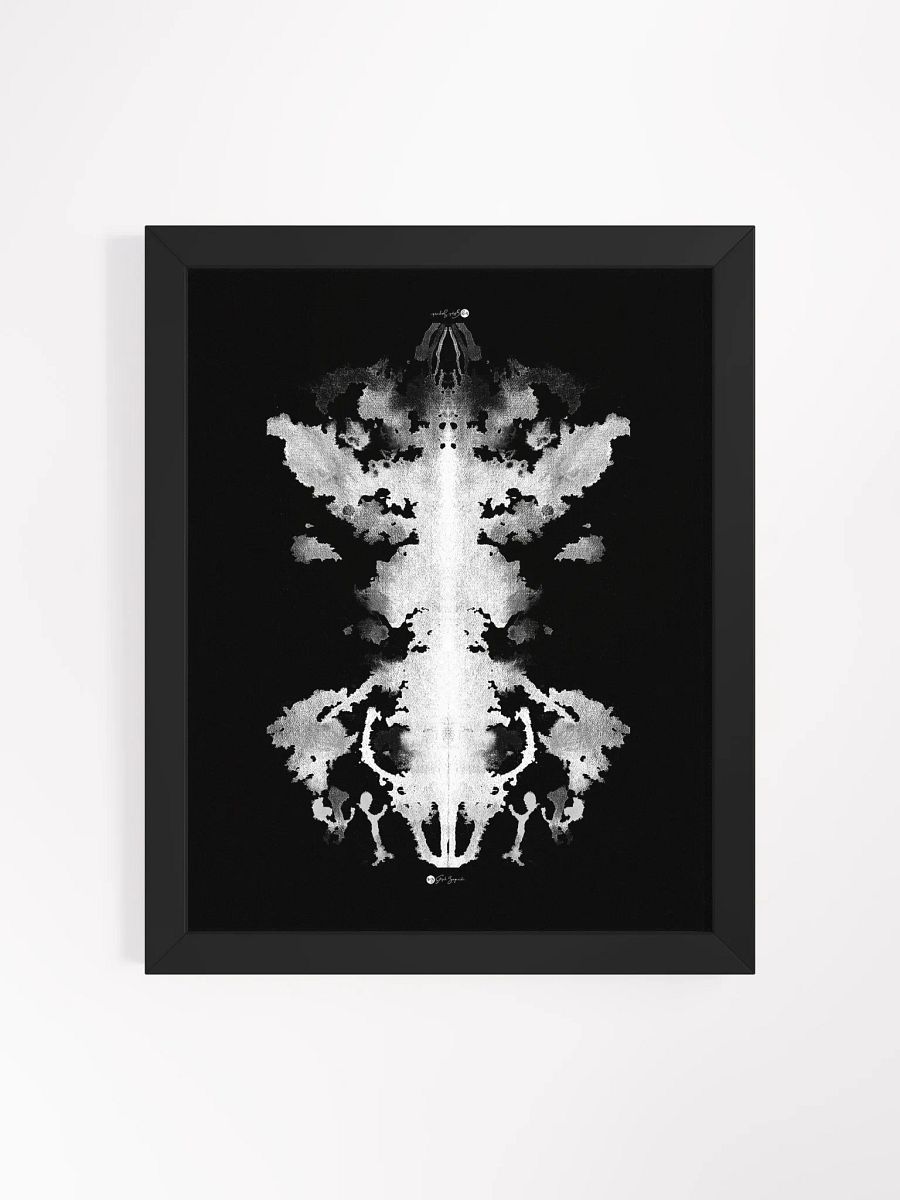 Inkblot no.8 | Framed Print | 11 x 16 product image (1)
