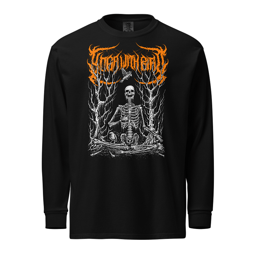 Corpse Pose Orange Logo Long Sleeve product image (3)