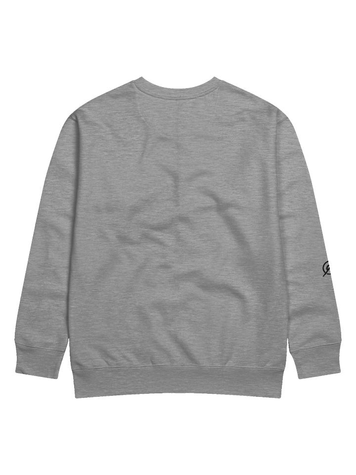 Socially Selective Crew Neck Sweatshirt Black Letter product image (2)