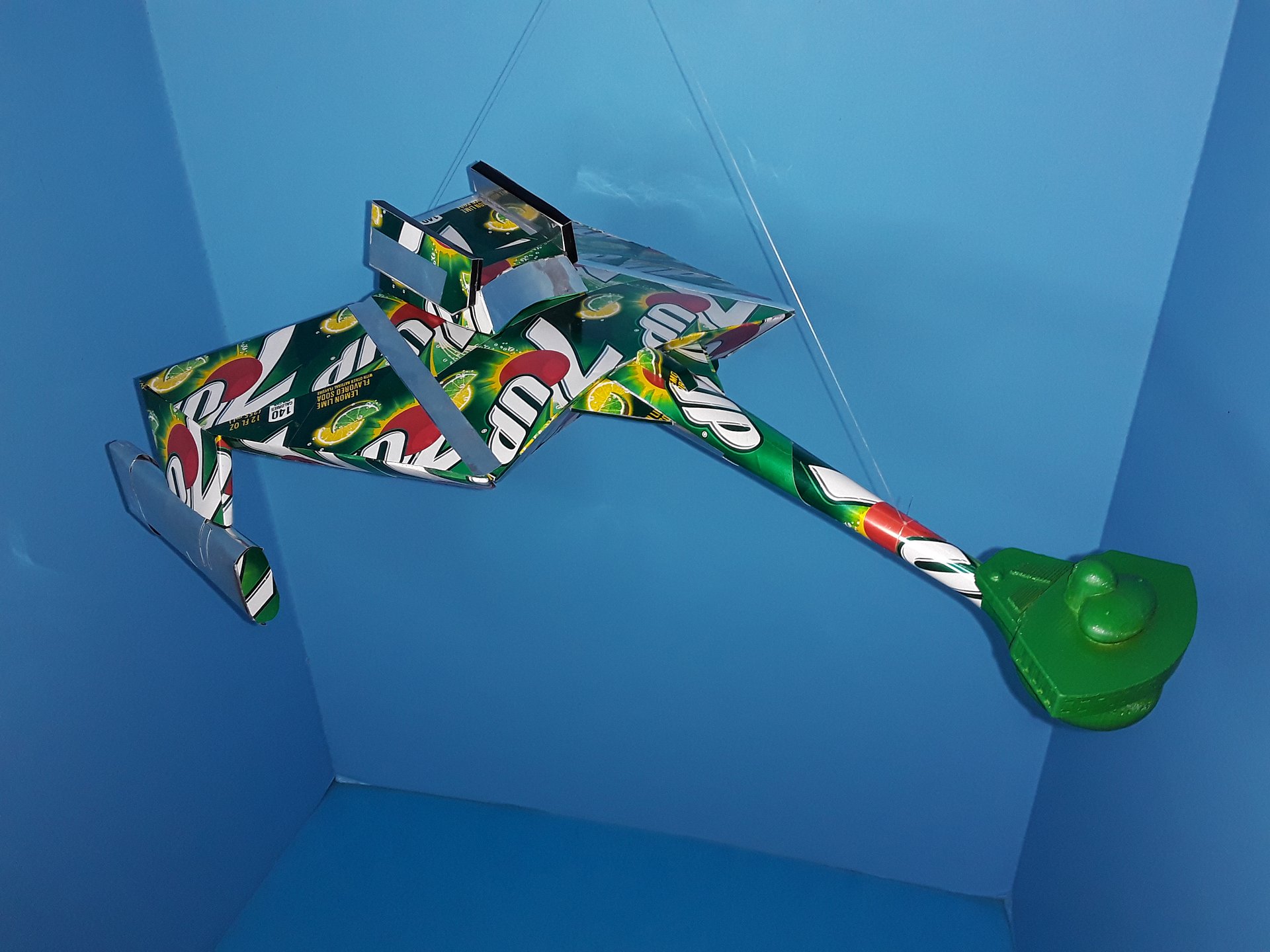 Soda Can Klingon Battle Cruiser DIGITAL Plans product image (2)