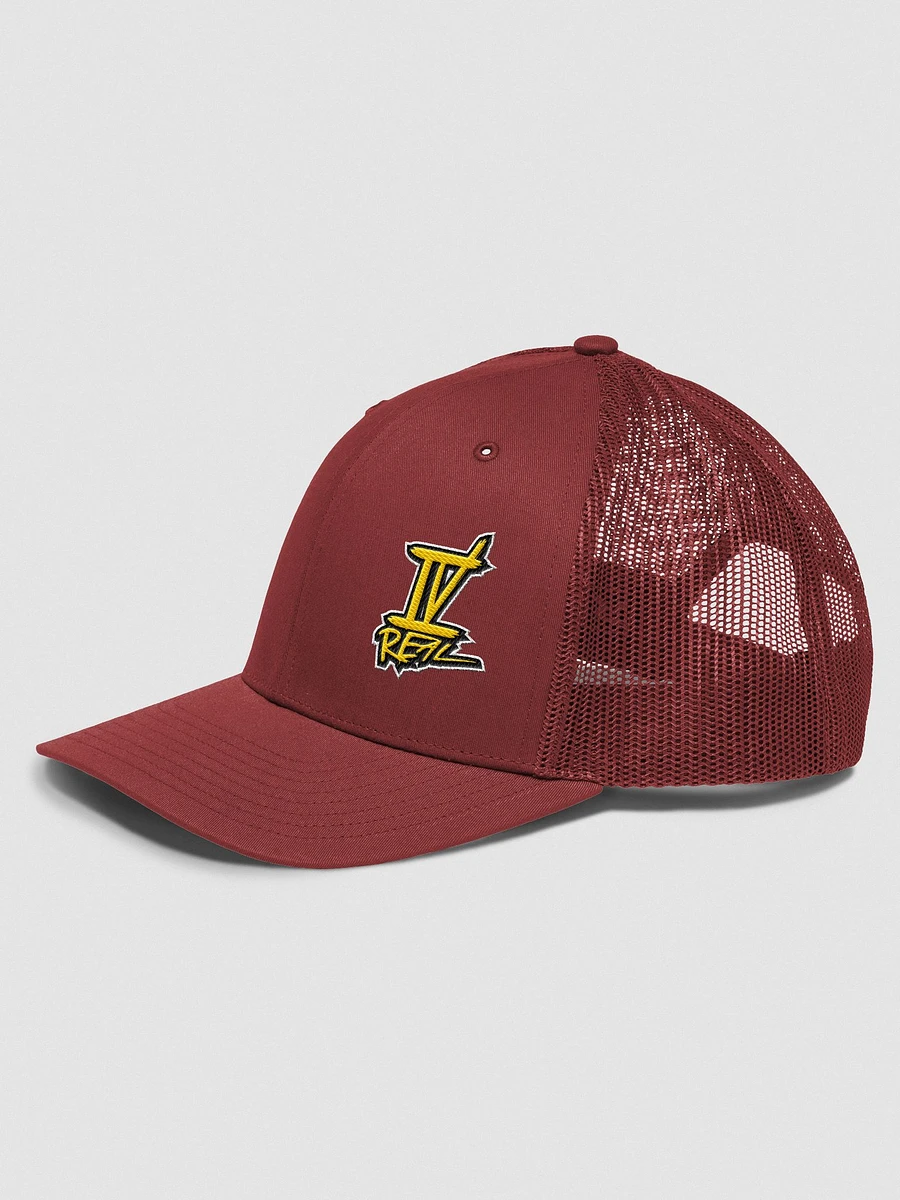IVREAL Trucker Hat Yellow Embroidered Logo product image (14)