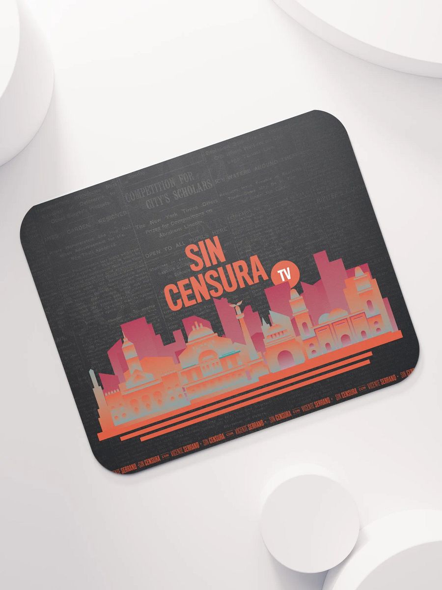 Classic Mouse Pad Sin Censura. Negro product image (7)