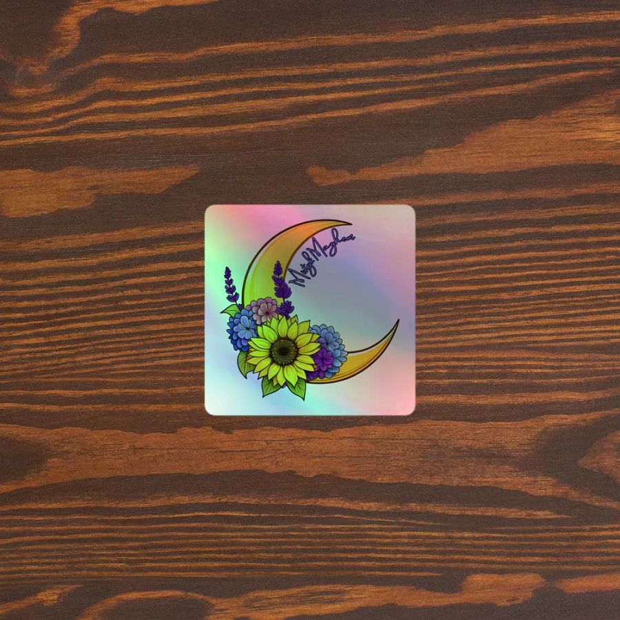 Holographic MM Logo Sticker product image (3)