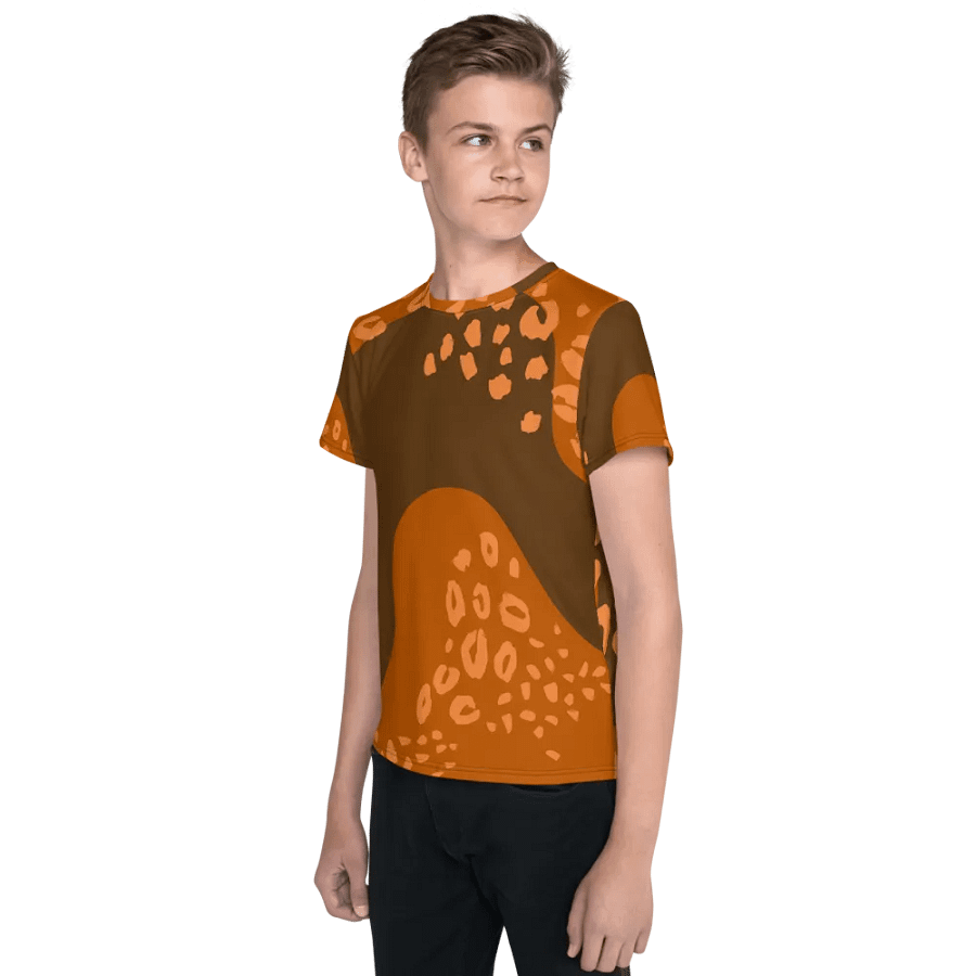 Dynamic Orange Youth T-Shirt product image (3)