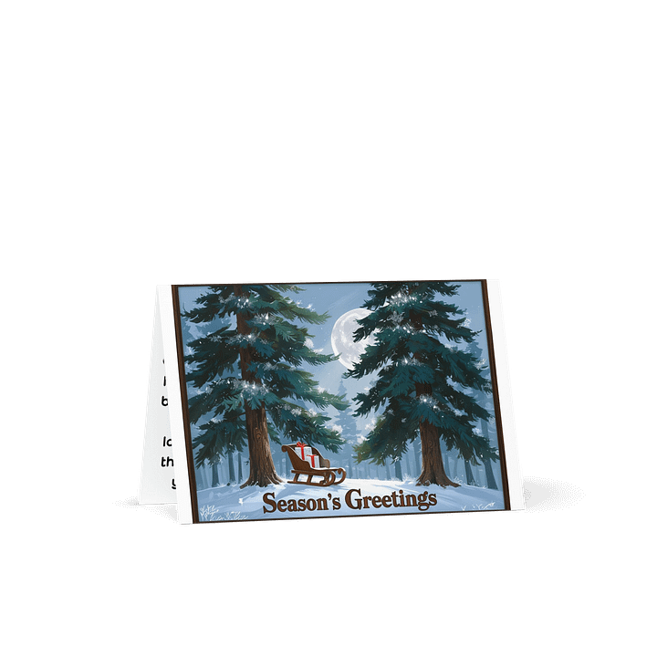 Christmas card - General tone product image (1)