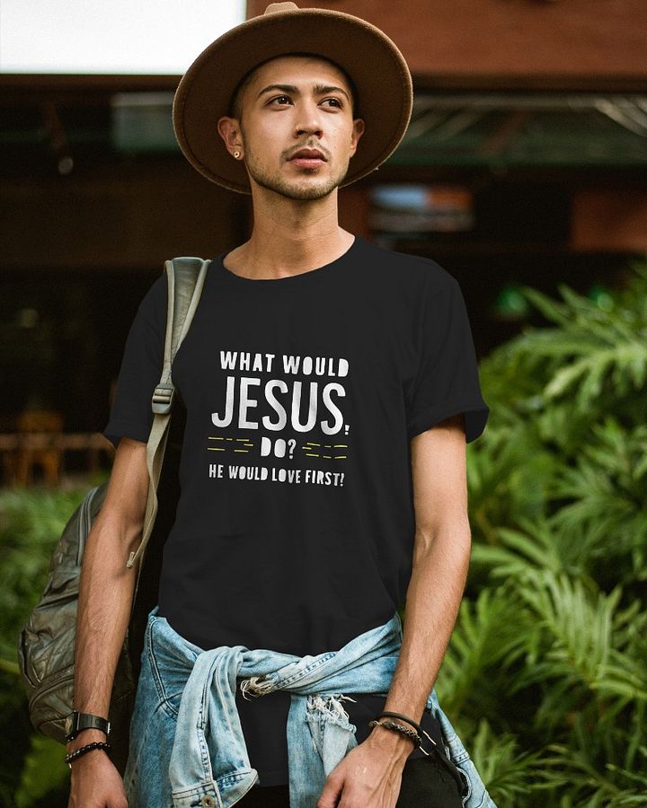 Spread Love, Wear Faith: What Would Jesus Do? Tee product image (1)